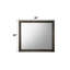 Miroir Ireland Oak Finish (miroir inclus seulement)