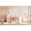 Lit superposé avec glissade, lit maison avec glissade-1160956480