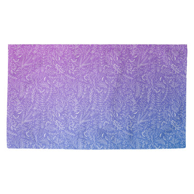 Tapis mauve/bleu ditsy floral Avicia