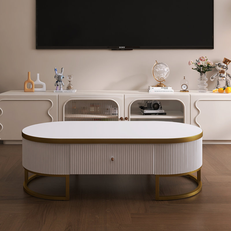Table basse moderne avec tiroirs 47,20 "