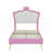 Princess Bed Frame with LED Lights-1934203326