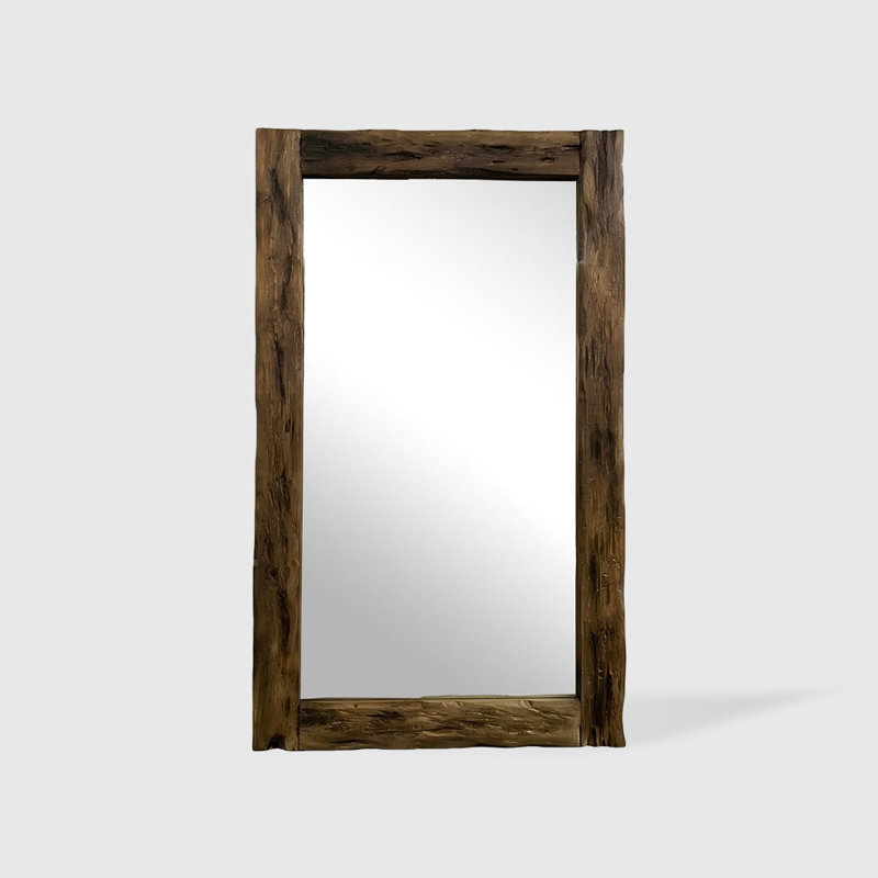 Rectangle Solid Wood Full Length Mirror, 78.74" x 47.24"