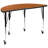 Goddard Half Circle Wave Collaborative Adjustable Height Activity Table-50458377-64490317-98410141