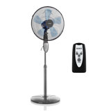 Klarstein Summerjam 3 Speed Adjustable Height Oscillating Pedestal Fan, Grey