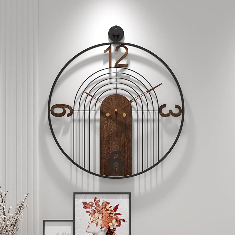 Azayla Metal Wall Clock