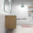 Moncear 59 " W Wall Mounted Wall Mounted 1 Single Vanity Bathroom Vanity With Acrylic Top-348527874