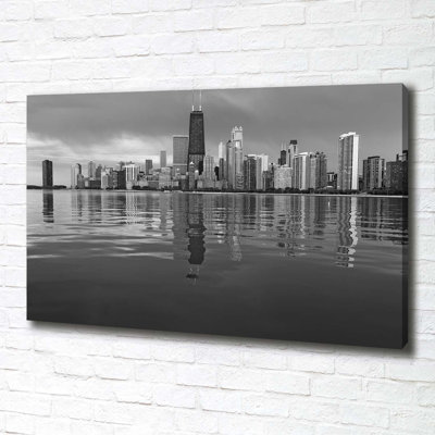 Chicago 1 Piece Wall Art on Canvas