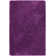 Chandra Rugs Giulia Collection Plush Modern Contemporary Hand-Woven Purple Shag Polyester Pile Material Handmade Area Rug