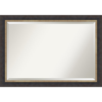 Earnice Solid Wood Wall Mirror