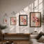 Sculptural Bloom Botanical - Print-971562143-971562140
