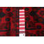 Tapis rouge Finest Esari 4 pi 4 po x 6 pi 6 po
