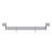 24 in. Wall-Mounted Stainless Steel Single-Line Pot Rack