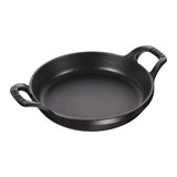 Staub Cast Iron 4.5-inch Mini Round Gratin Frying Pan