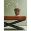 Waylan Genuine Leather Upholstered Bench