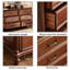 Armoire d'appoint en noyer massif