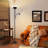 70.86" Torchiere Floor Lamp,LED Remote Control and Dimmable
