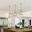 FILTER 1-light Dimmable Single Pendant Brass Finish
