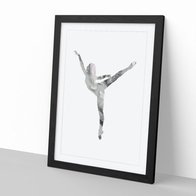 Painted Dancer - Picture Frame Graphic Art