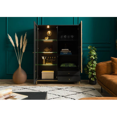DIAMOND 120cm Solid Wood Sideboard