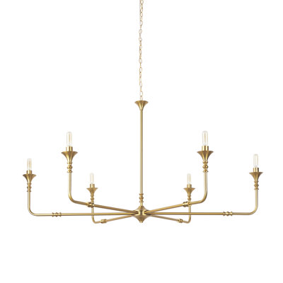 Neske 6 - Light Dimmable Classic / Traditional Chandelier