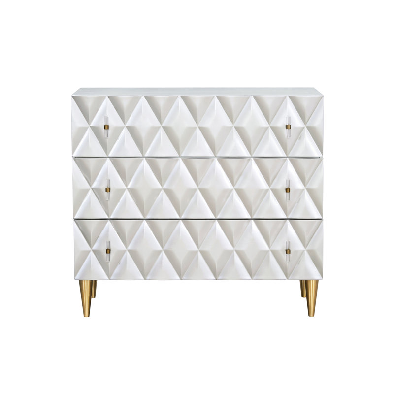 Console métallique argentée et champagne 3 - Élégant meuble fonctionnel pour armoire moderne avec rangement décoratif