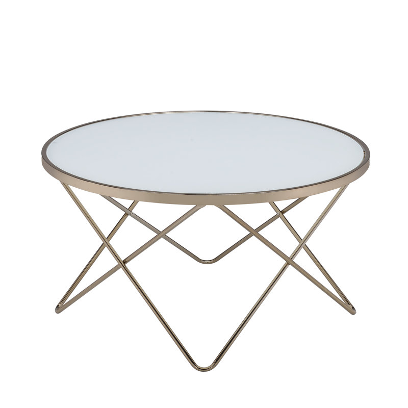Table basse ronde, Champagne