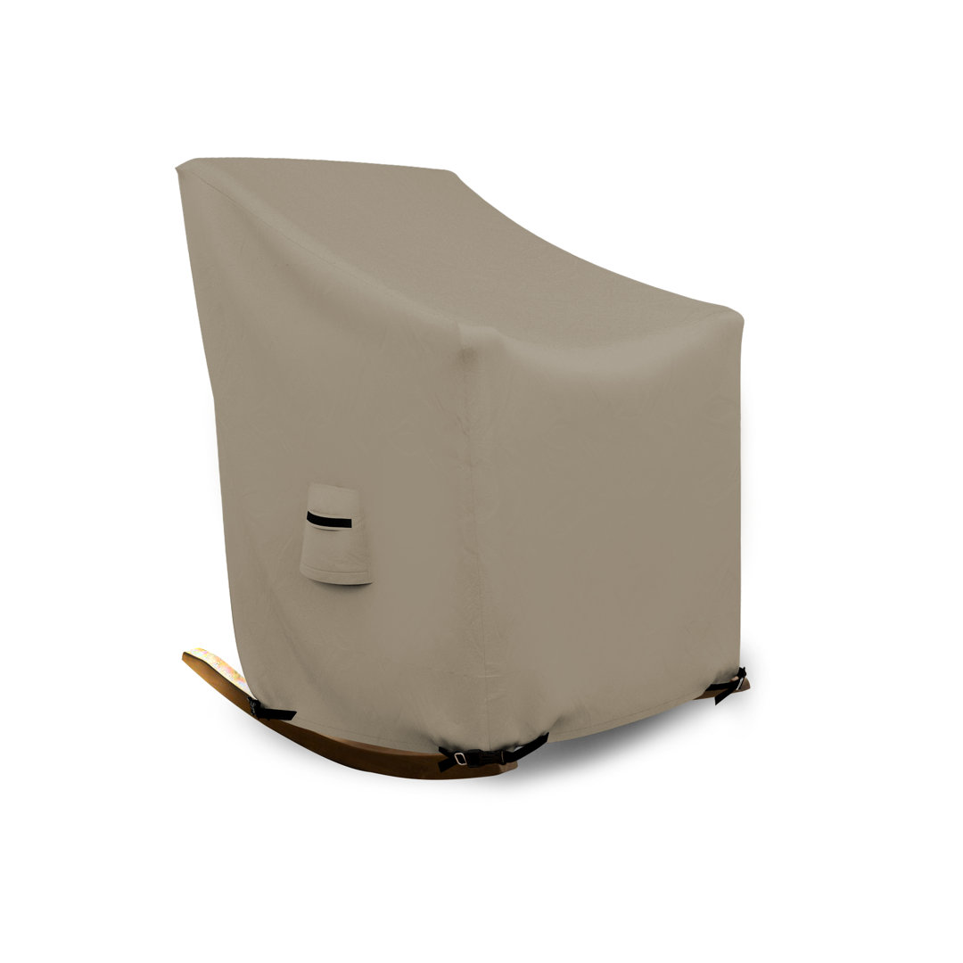 Heavy-Duty Outdoor Rocking Chair Cover, UV Resistant Waterproof Patio Chair Covers Latitude Run® 