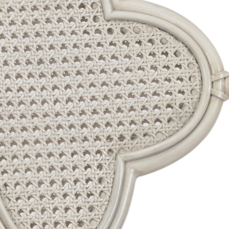 Selene 20" Wide Chenille Side Chair, White
