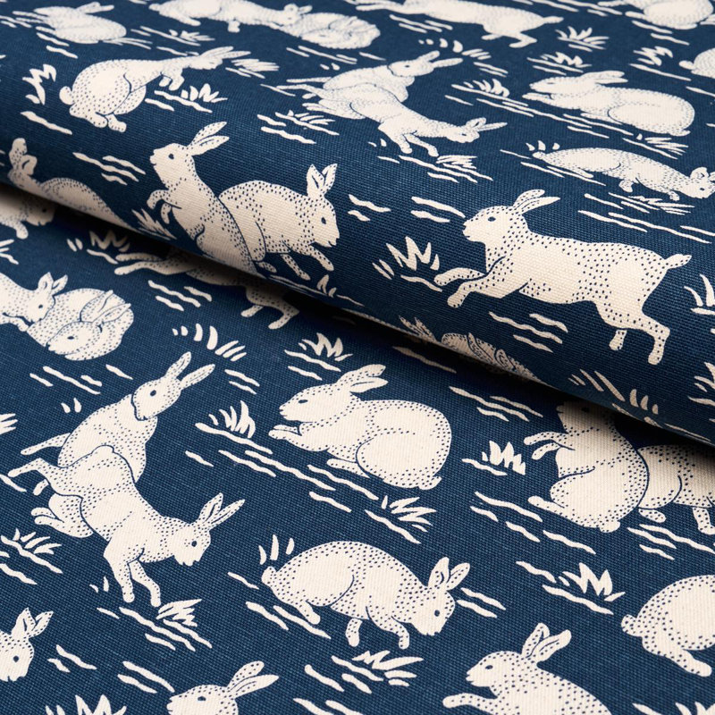 Tissu Cottontails, Indigo