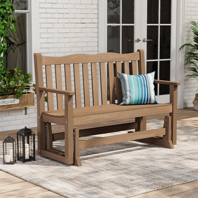 Banc oscillant d'extérieur 49,21 po