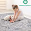 Tapis tissé et tissé 5 x 7 - Teinture, sans perte de poils pour la chambre à coucher