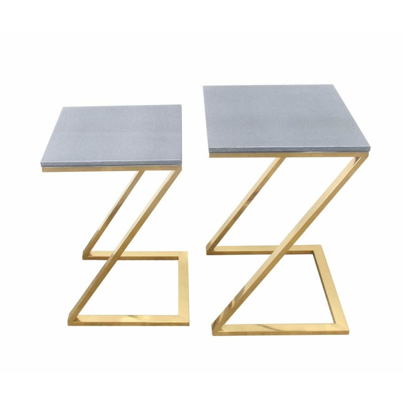 2 tables emboîtables Rebekah