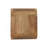 Extra Mini Wall-Mounted Curved Oak-Ish Nightstand With Open Slot, 1-Drawer, Light Brown-1340017417