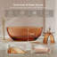 Baignoire de trempage autoportante en résine avec drain escamotable 59 po. X 28 po. MonBlari-132272580-132272575