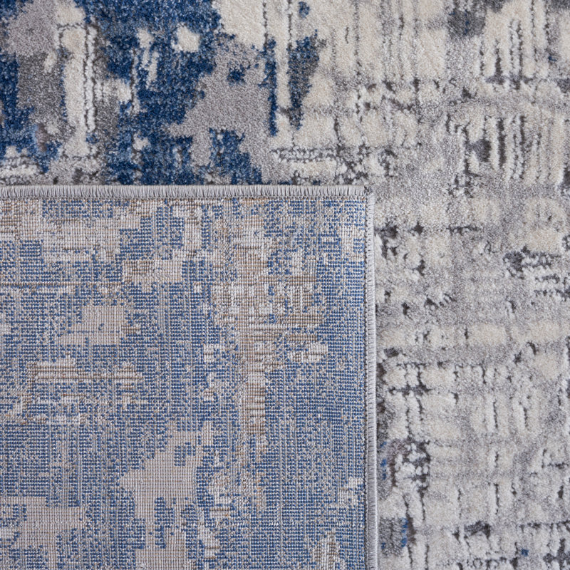 Eliene 100 Performance Abstract Rug, Rectangle 3'3" x 5'