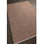 Costa Cotton Geometric Area Rug in Rust/White-712225773