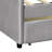 Twin Size Daybed With Two Drawers In Gray - And Stylish Addition Upholstery Add Style To Your Home-700864603
