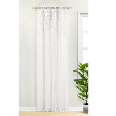 Cotton Sheer Curtain Single Panel