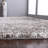 Camarato Hand Tufted Shag Polyester Eco-Friendly Area Rugs - Round, Gray White Color, Plain Solid Design, High Pile Thick Handmade Anti Skid Area Rugs for Living Room, Bed Room-2080614452
