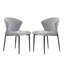 Chaises de salle à manger, chaises de cuisine, chaises de salle à manger avec pieds en métal Dotsie -1555479977