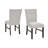 Madison Contemporary Upholstered Dining Chairs,2pc