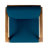 Outdoor Club Chair - Solid Acacia Wood, Slat Panel Design