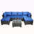 Blue is out of stock selected