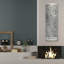  «Roma Map Panel On Wood» par Wild Apple Portfolio, art mural en métal, 16 po x 48 po