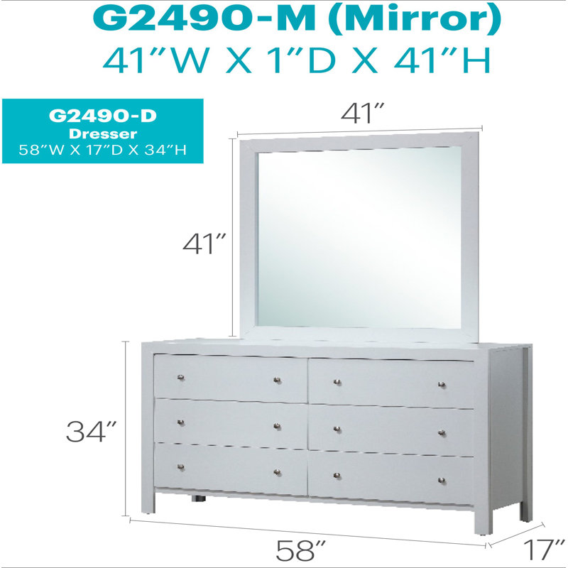 Commode transitionnelle élégante blanche