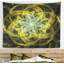 Tapisserie fleur abstraite-28498890