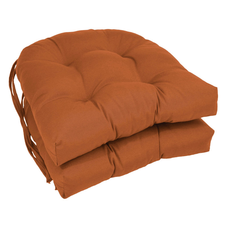 Coussin de chaise de salle à manger d'intérieur de 16 po, Épice