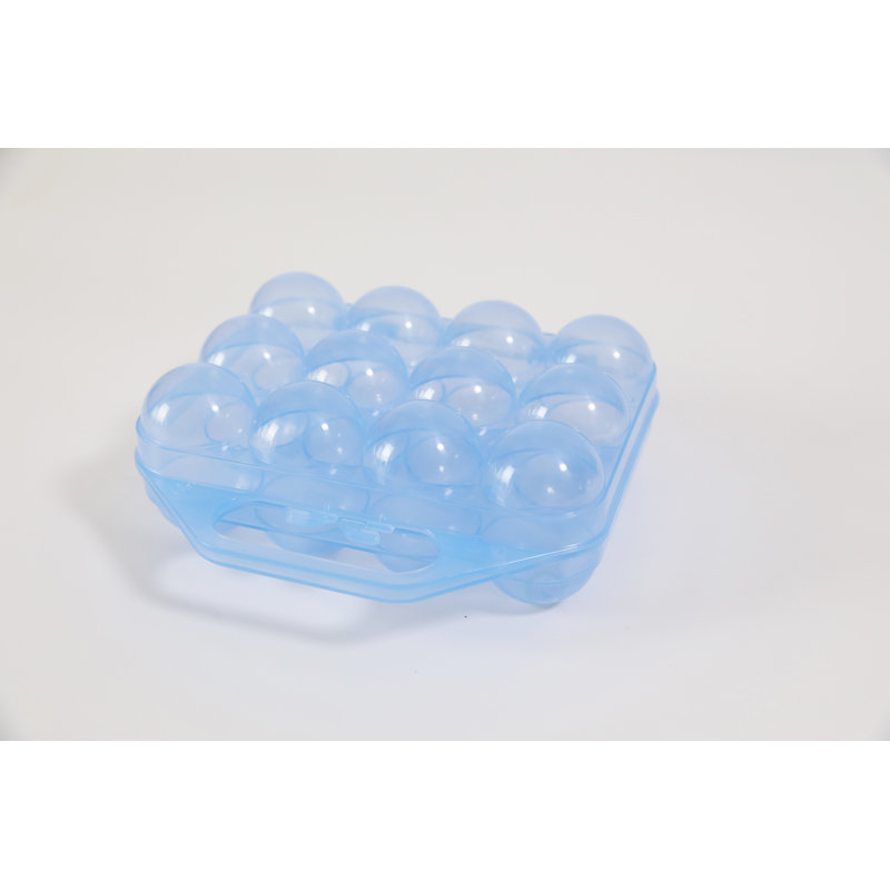 Ensemble de rangement alimentaire pour œufs Burwell, Bleu