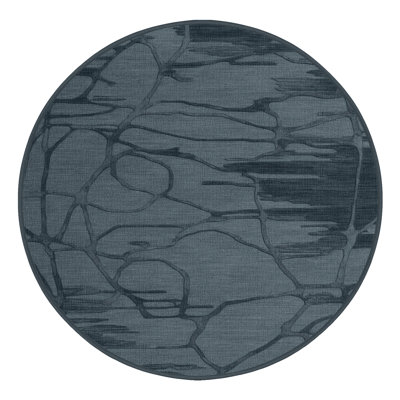 Tapis noir lavable à la machine