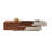 Sankey Extendable Sliding Coffee Table Wood With 2 Drawers & 4 Hidden Storges for Living Room-47098045